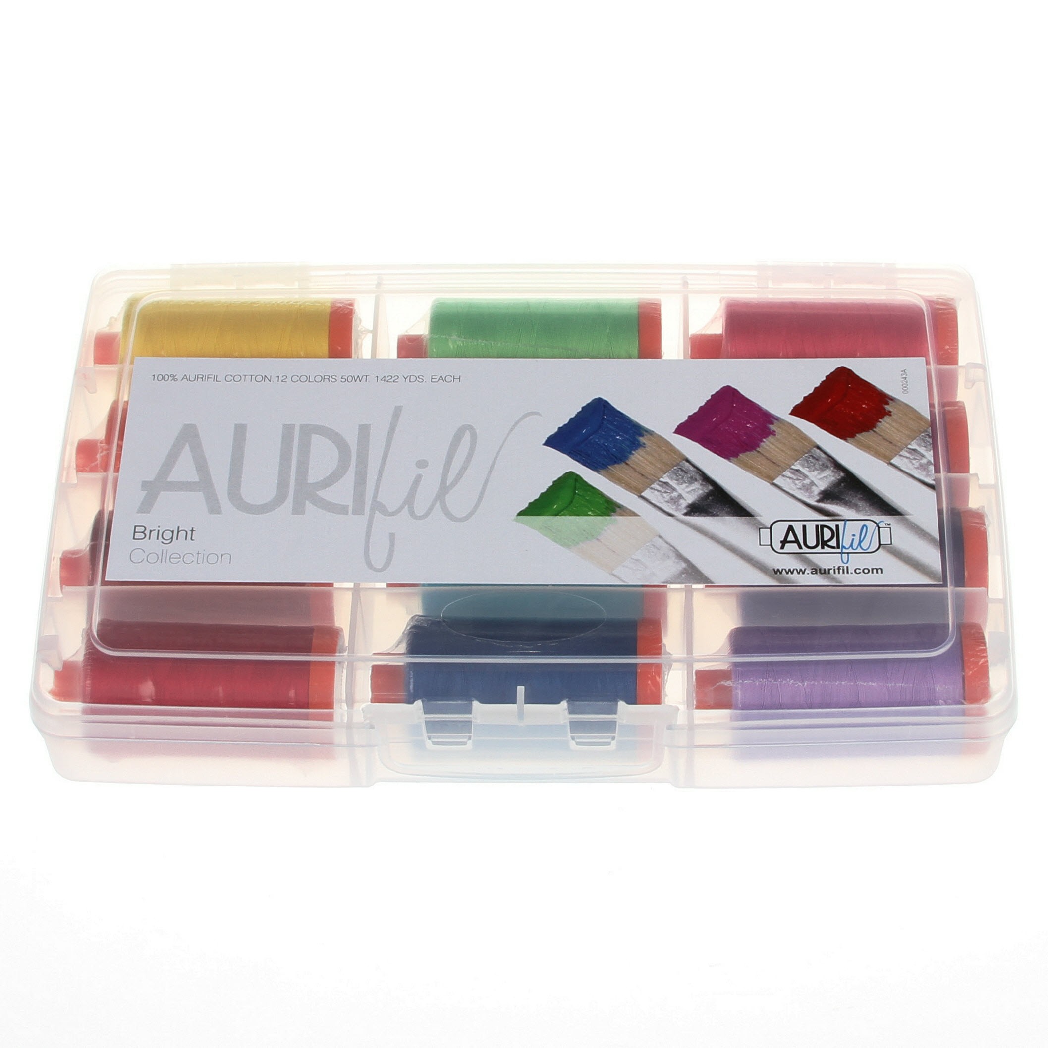 AURIFIL Hero Thread Collection 50wt 3 Large Spools AC50HC3